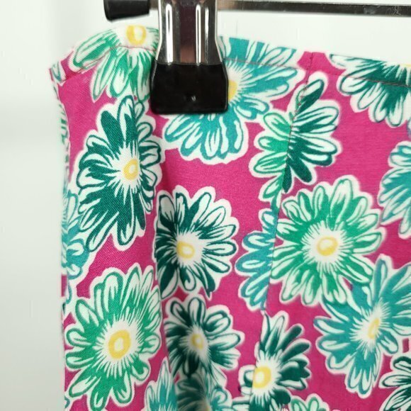 VTG 90s/Y2K High Rise Midi Skort 6/S Pink/Green Floral - Picture 11 of 14